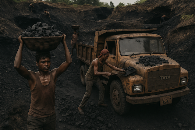 बोकारो के भोजूडीह से शुरु हुआ अवैध कोयला उत्खनन, भेजा जाता है पश्चिम बंगाल