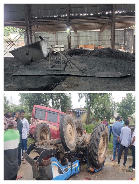 झारखंड में दो बड़े हादसे: हजारीबाग में सड़क दुर्घटना, बोकारो में ब्लास्ट फर्नेस विस्फोट