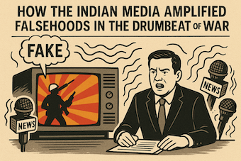 भारतीय TV मीडिया की विश्वसनीयता, निष्पक्षता और पेशेवर जवाबदेही पर गंभीर सवाल