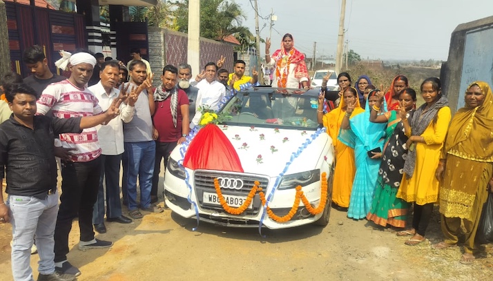 रामगढ़ः वार्ड 20 में फिर गूंजी फातमा खातून की विजय पताका